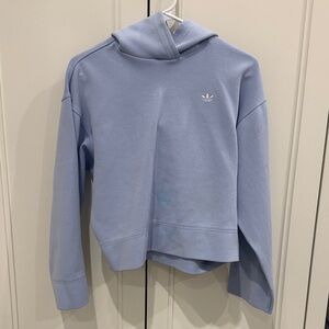 Adidas Sky Blue Pullover Hoodie